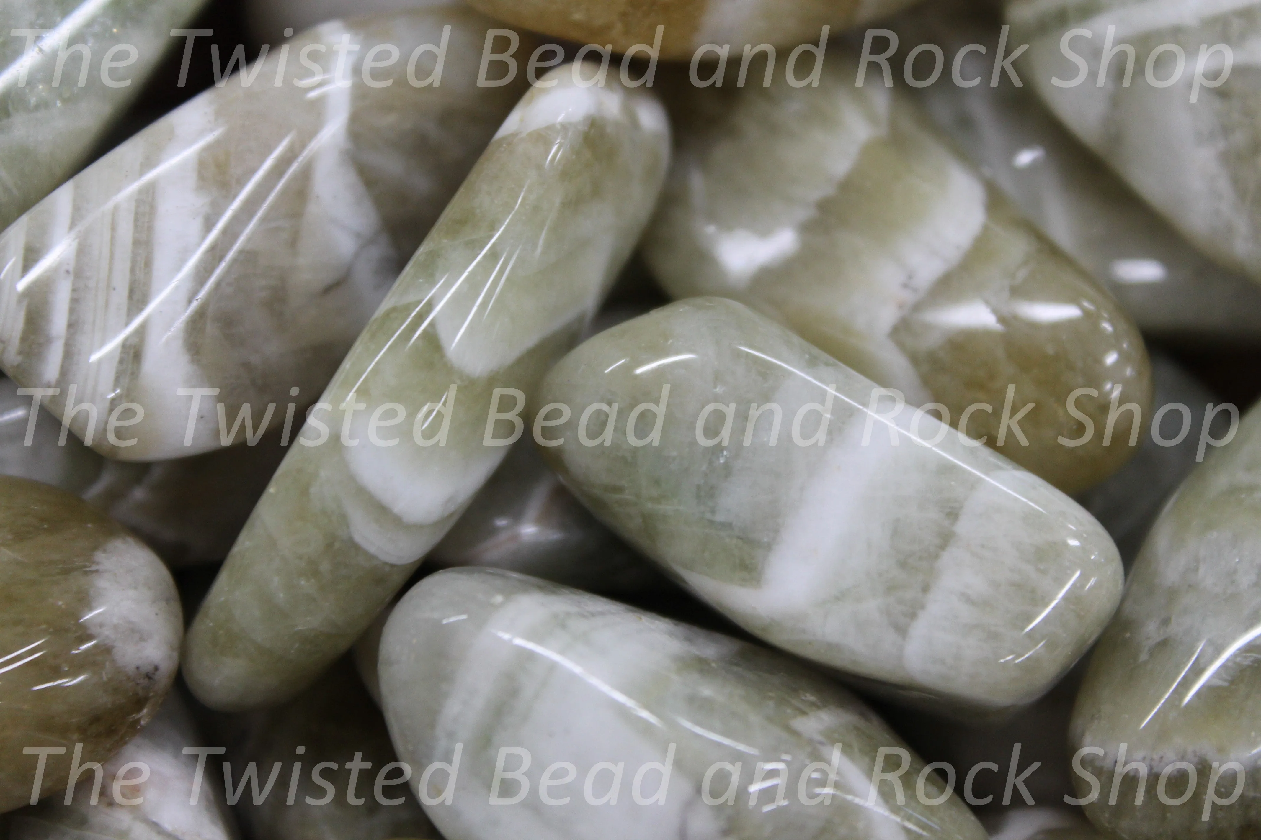 Prasiolite Tumbled Crystals