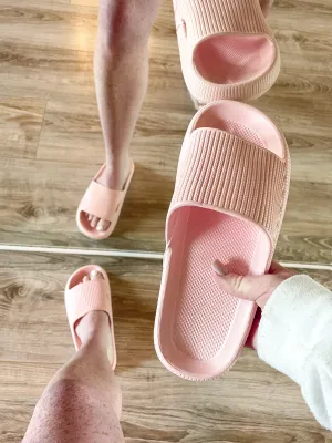 Pretty Pink Pool Slides