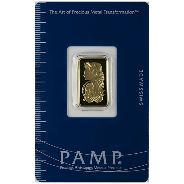 Pure Gold Bars 5 Gram Pamp