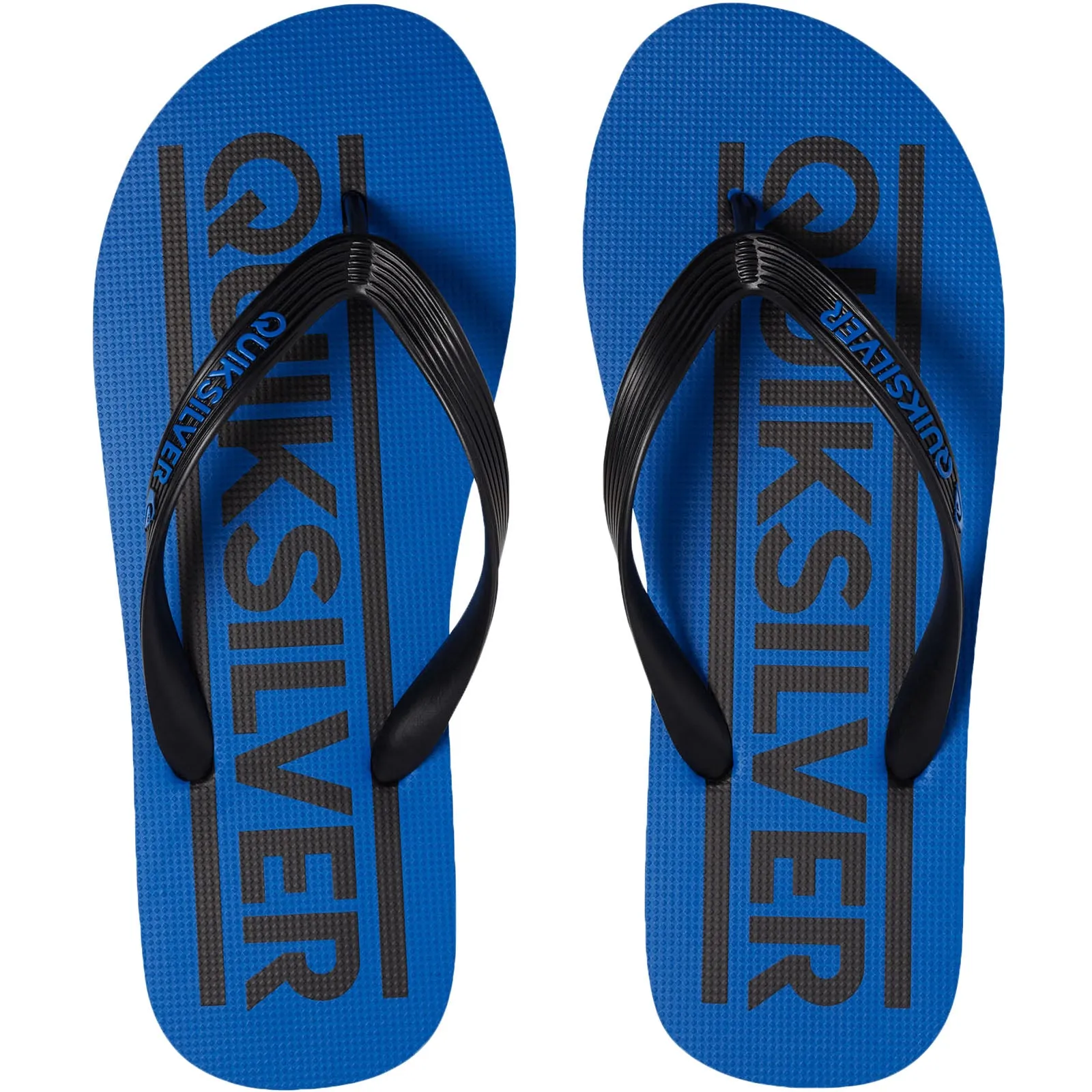 Quiksilver Kids Java Wordmark Flip Flops - Blue