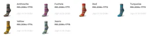 Rellana Garne Flotte Sock 4ply Bambus Merino Celebration