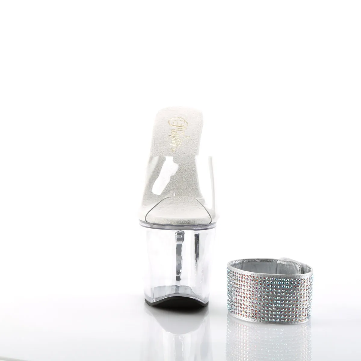 REVOLVER-712 Pleaser Clear Sexy Platform Shoes (Pole Dancing Heels)