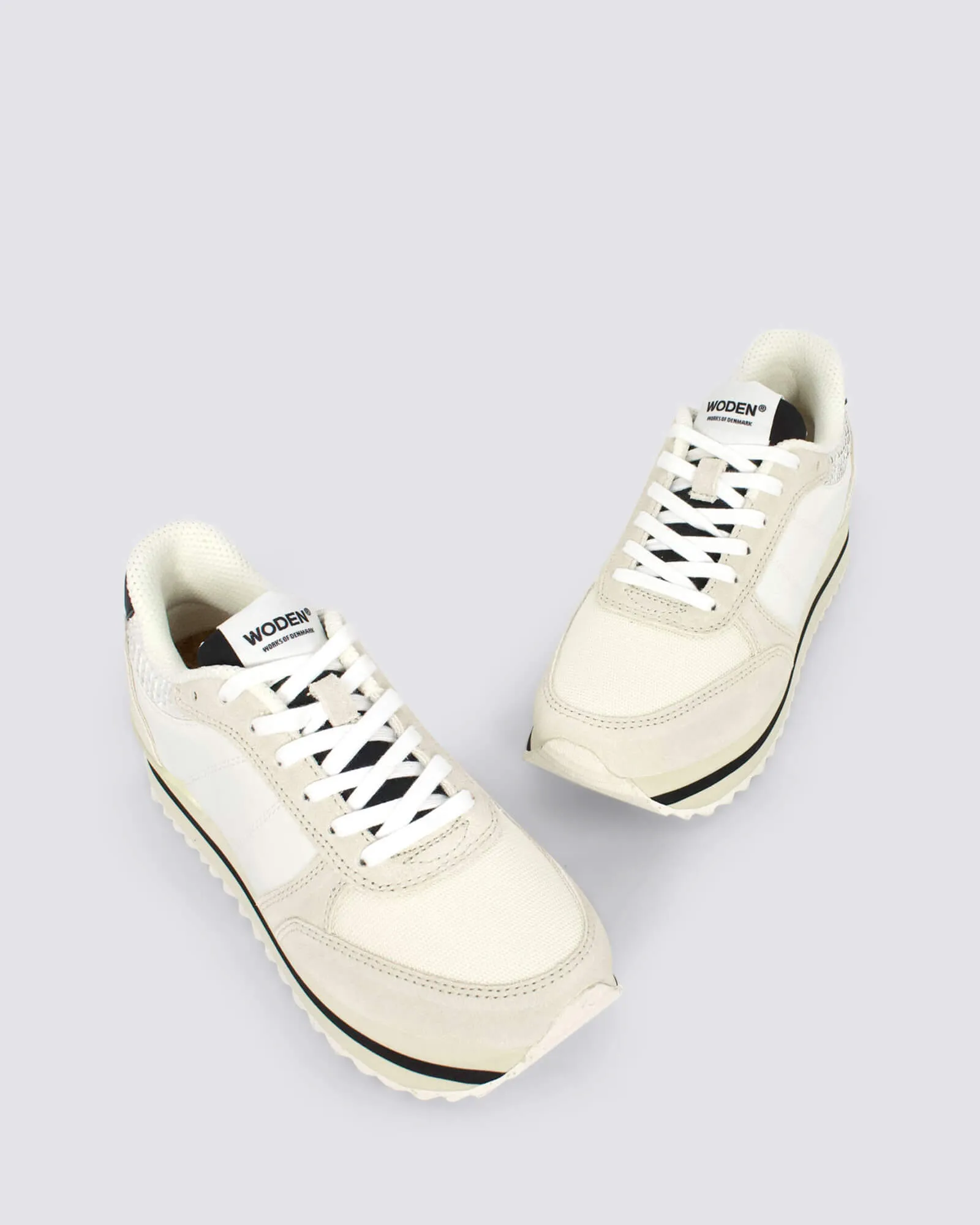 RONJA PLATEAU PLATFORM SNEAKERS WHISPER WHITE
