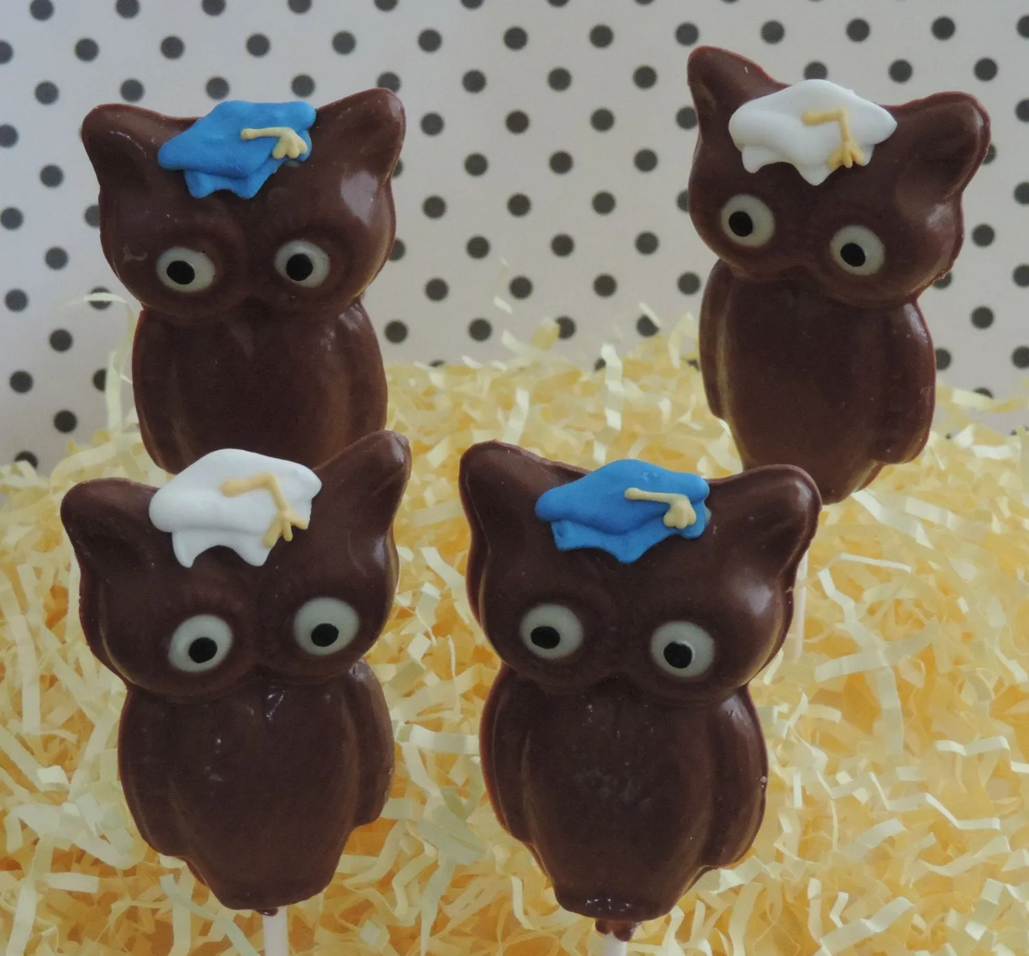 Royal Icing Edible Graduation Caps