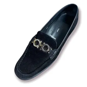 Salvatore Ferragamo Black 7.5 Loafers