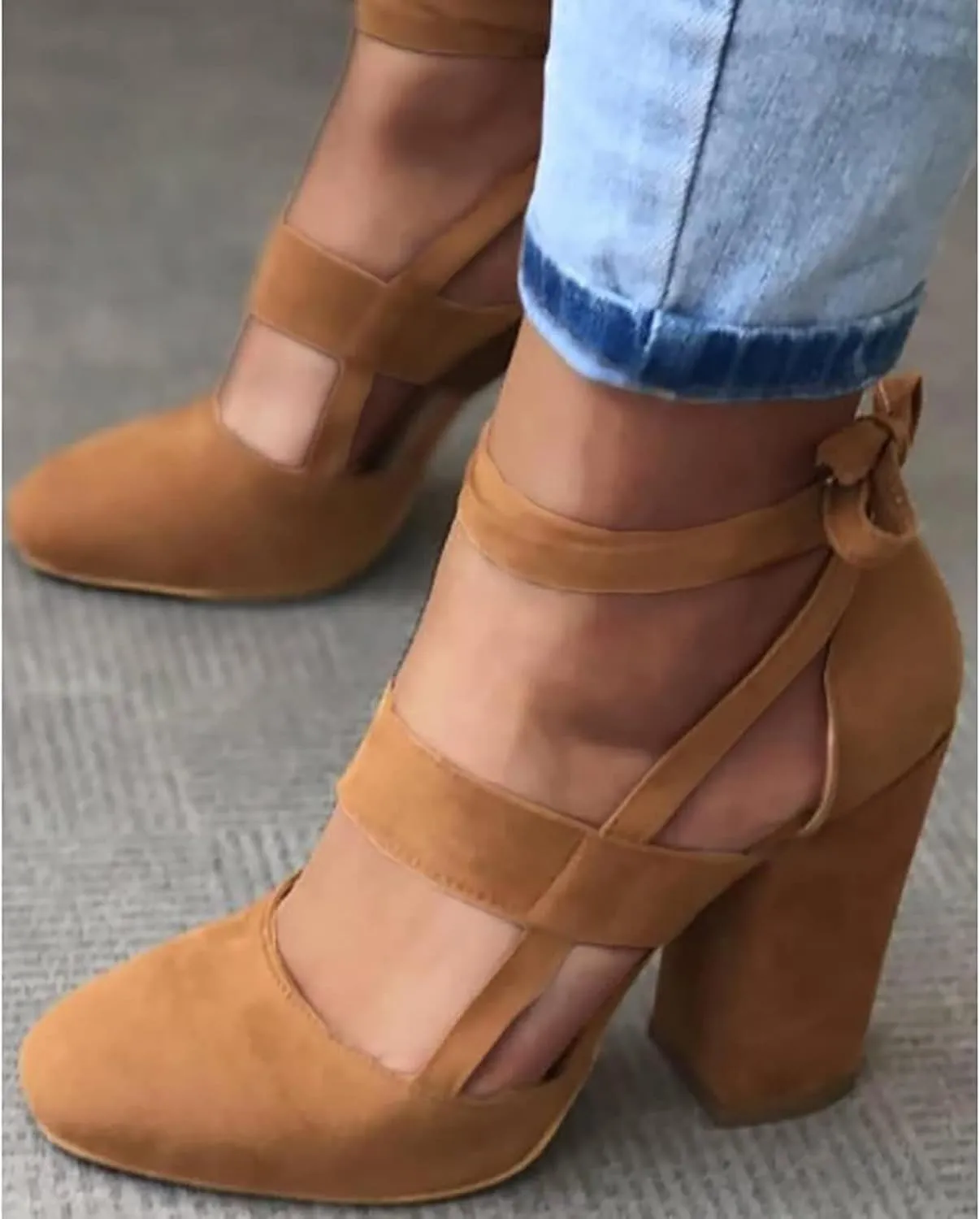 Sandal Heels for Women Chunky Heels for Women Chunk High Heel Stylish Sandals Chunk Low Heel Comfortable Sandal
