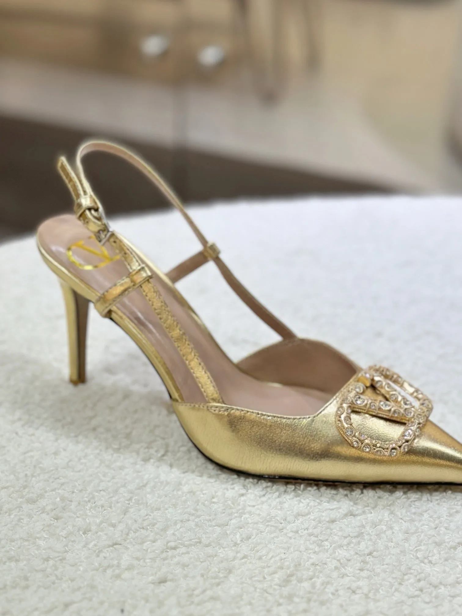 SE1539 VLOGO SIGNATURE SLINGBACK PUMP / Size5-10