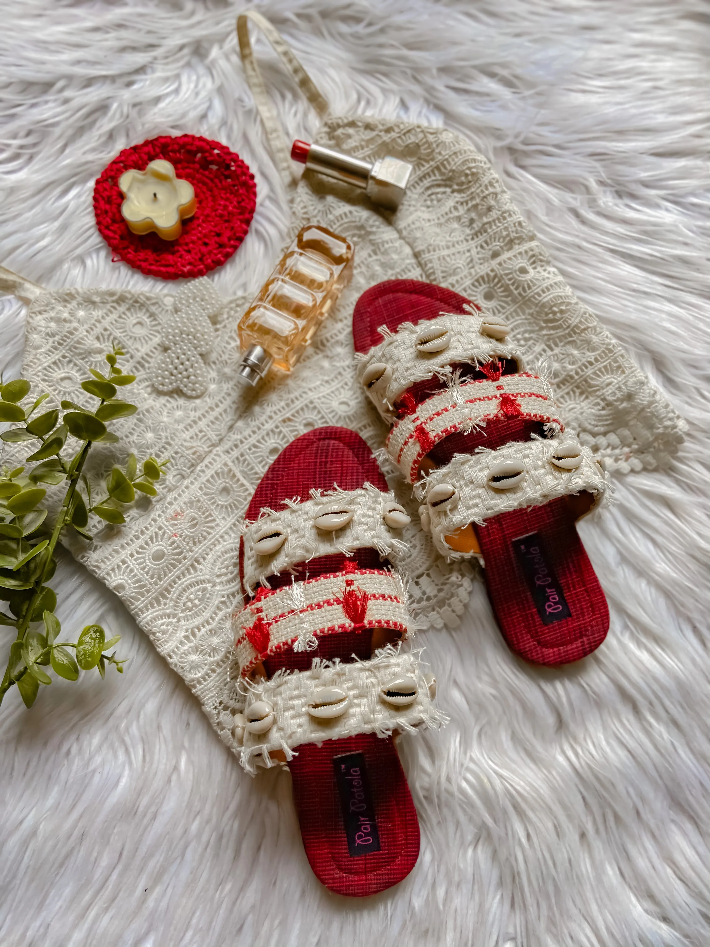 Seashells & Symphonies Slip Ons