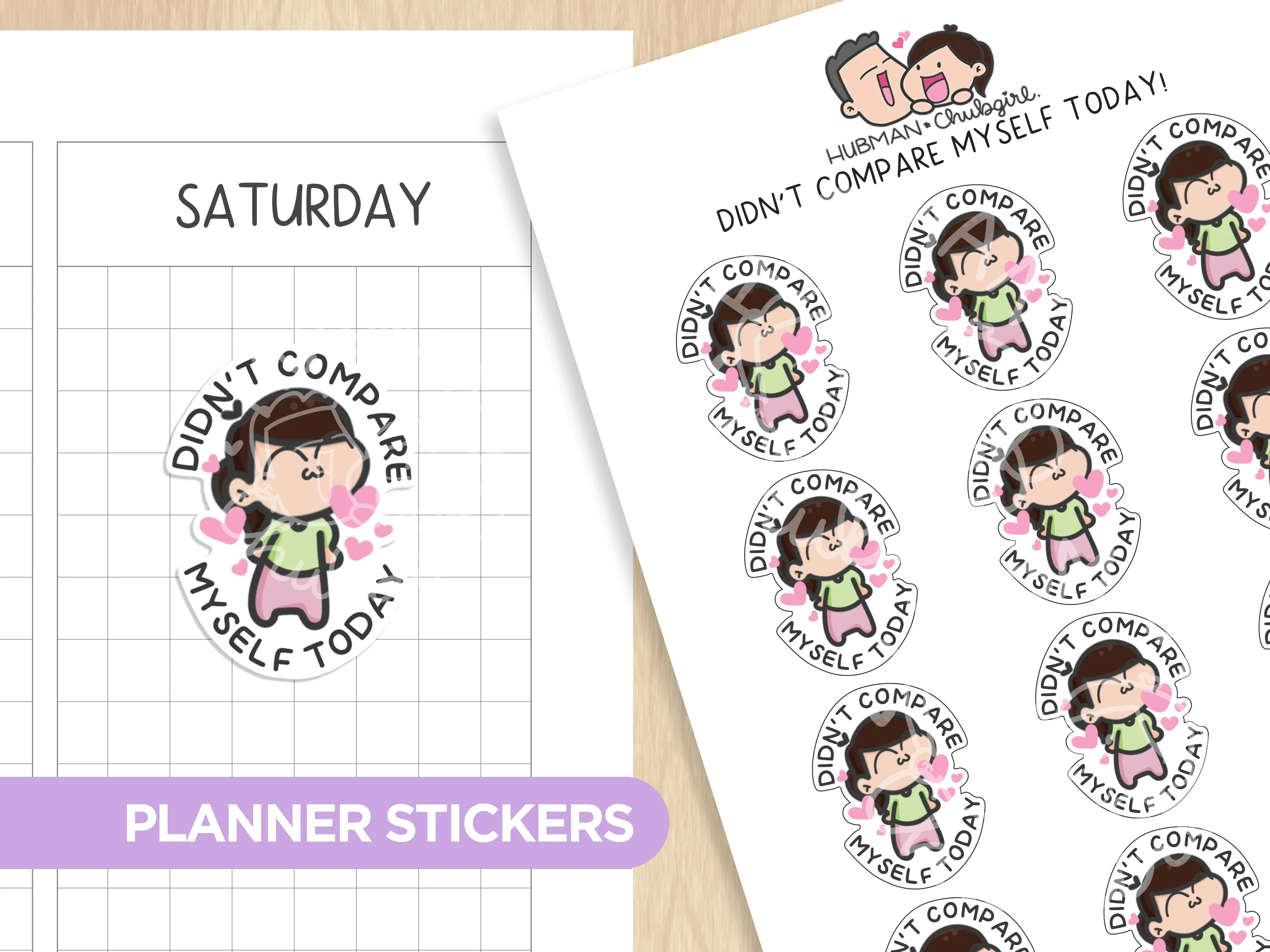 Self-Care Sticker Set