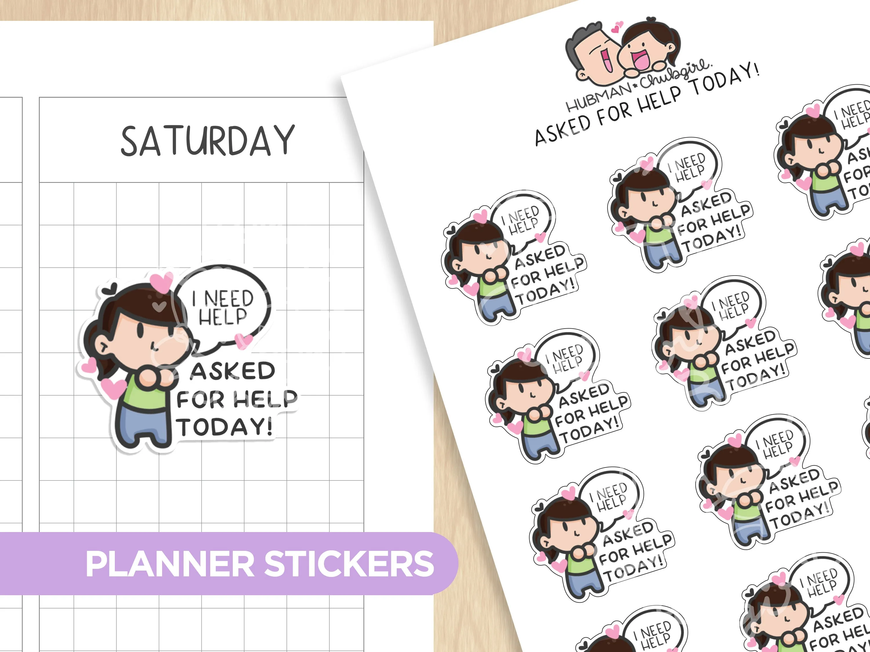 Self-Care Sticker Set