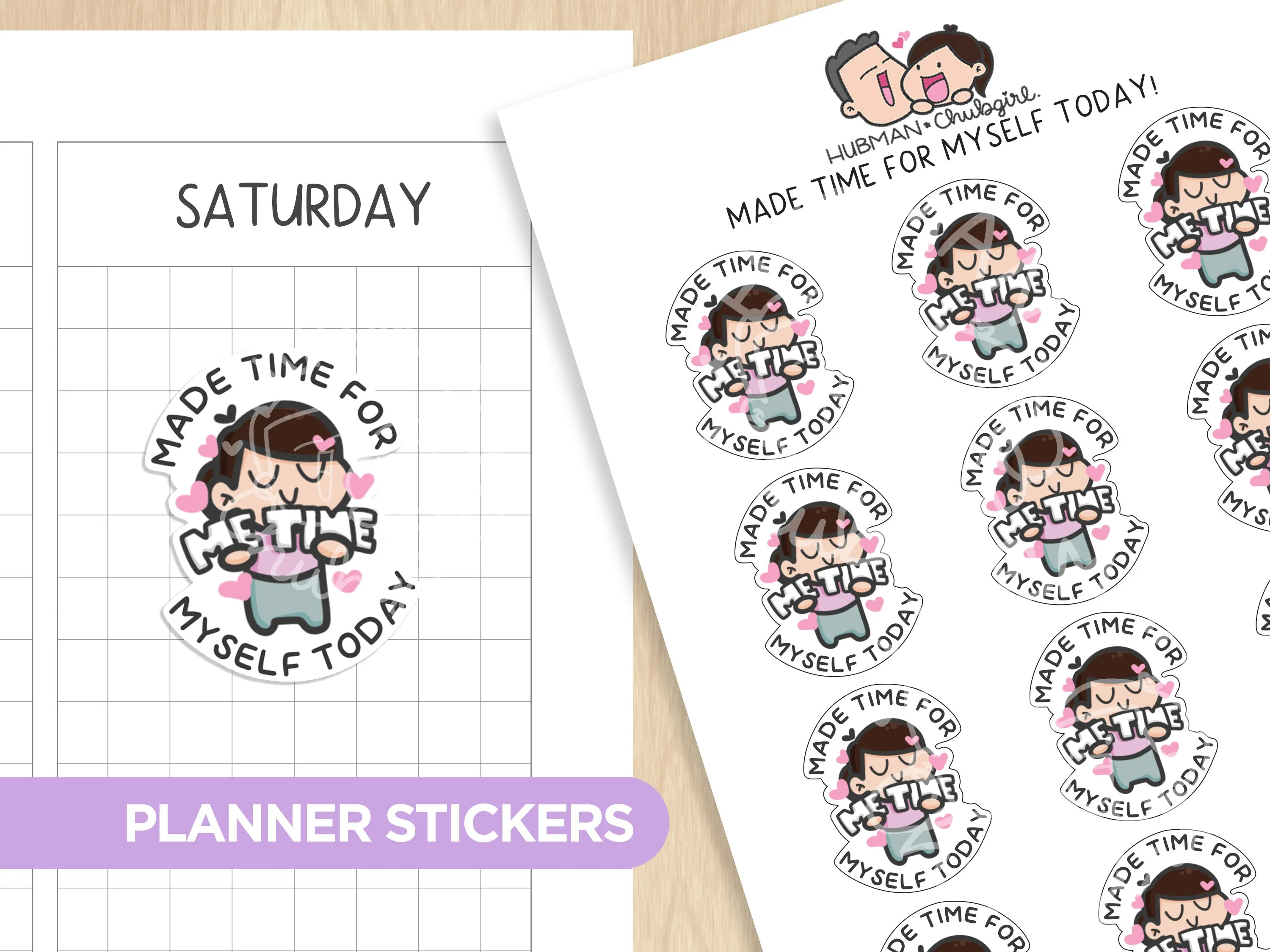 Self-Care Sticker Set