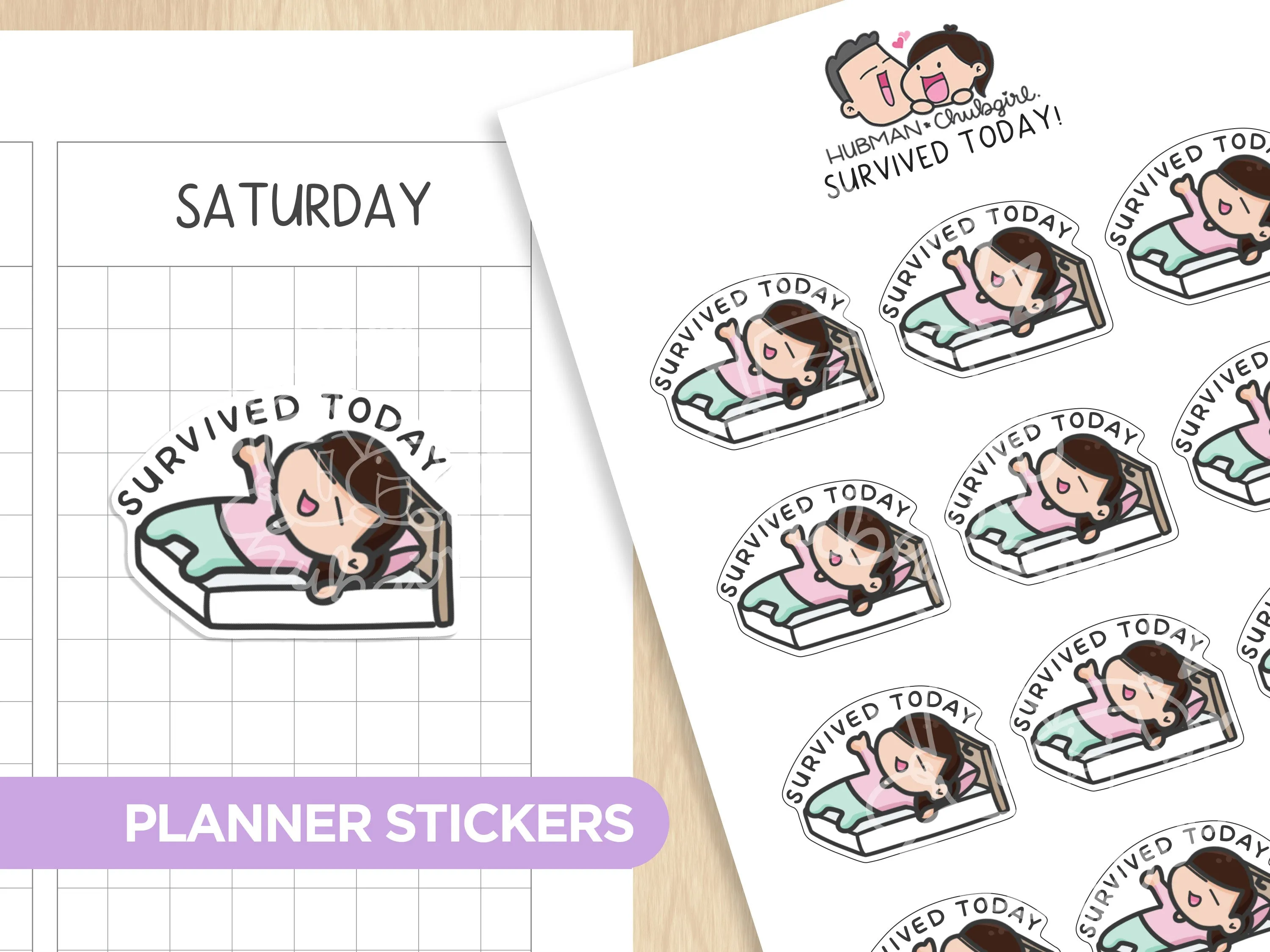 Self-Care Sticker Set