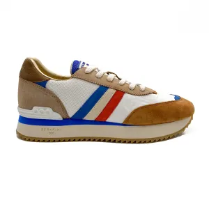 SERAFINI Herre Sneakers Torino White Walnut Blue