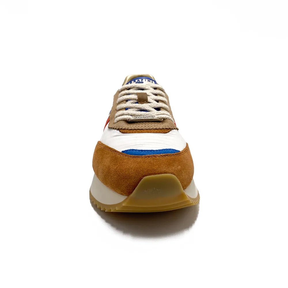 SERAFINI Herre Sneakers Torino White Walnut Blue