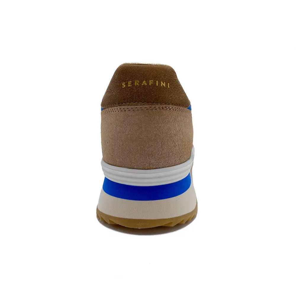 SERAFINI Herre Sneakers Torino White Walnut Blue