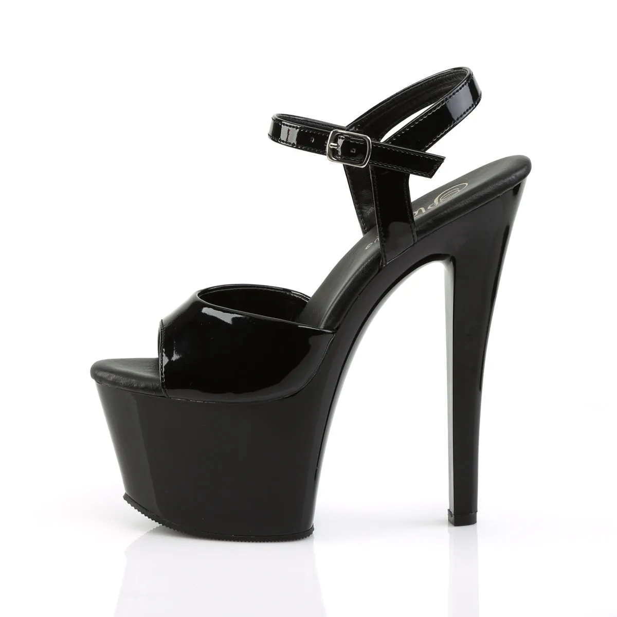SKY-309VL Pleaser Black Patent Sexy Platform Shoes (Pole Dancing Heels)