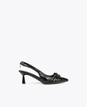 Slingback stiletto shoes