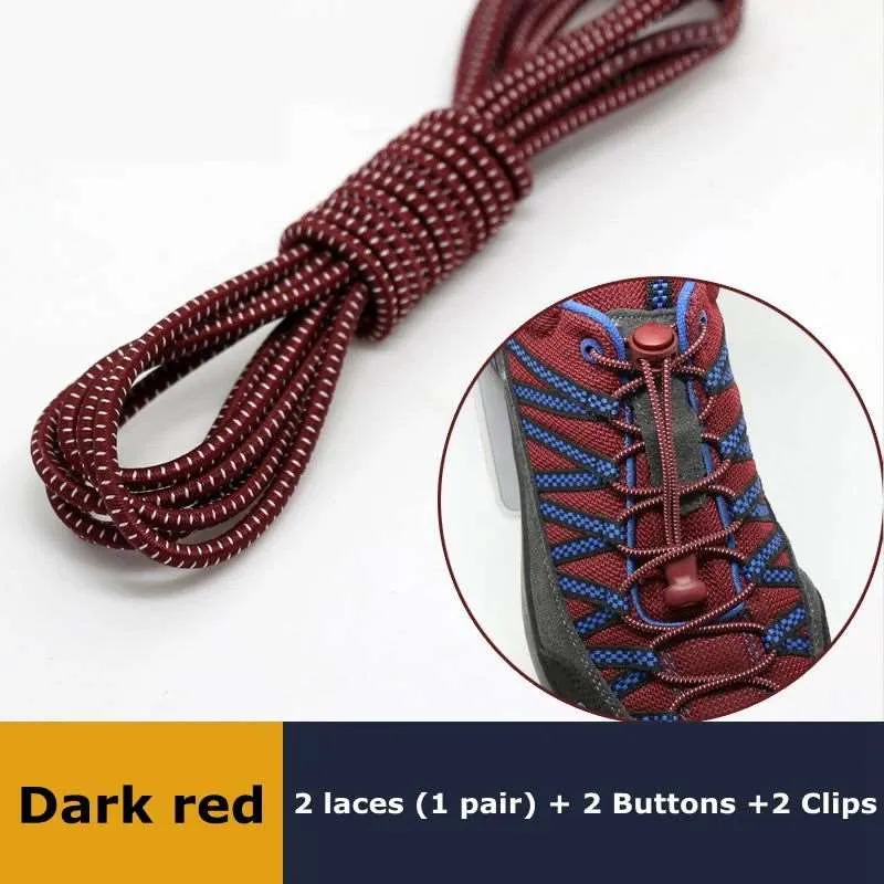 SMATLELF Quick Lace No Tie Shoelaces – 23 Colors