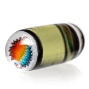 Steve H Glass - Artist Series Pillar - Rainbow Wag - CFL Pastel Potion