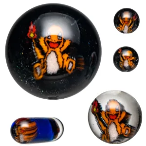 Steve H Glass - Artist Series Slurper Set - 5 Piece - Charmander - Galaxy #2