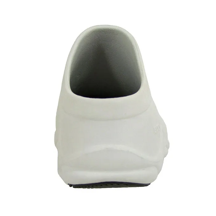 Stewart Mens White Clog