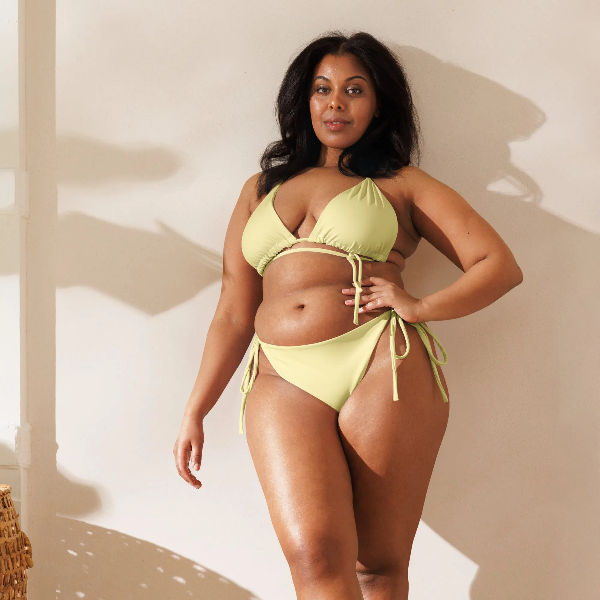 STRING BIKINI SET ECO - BANANA