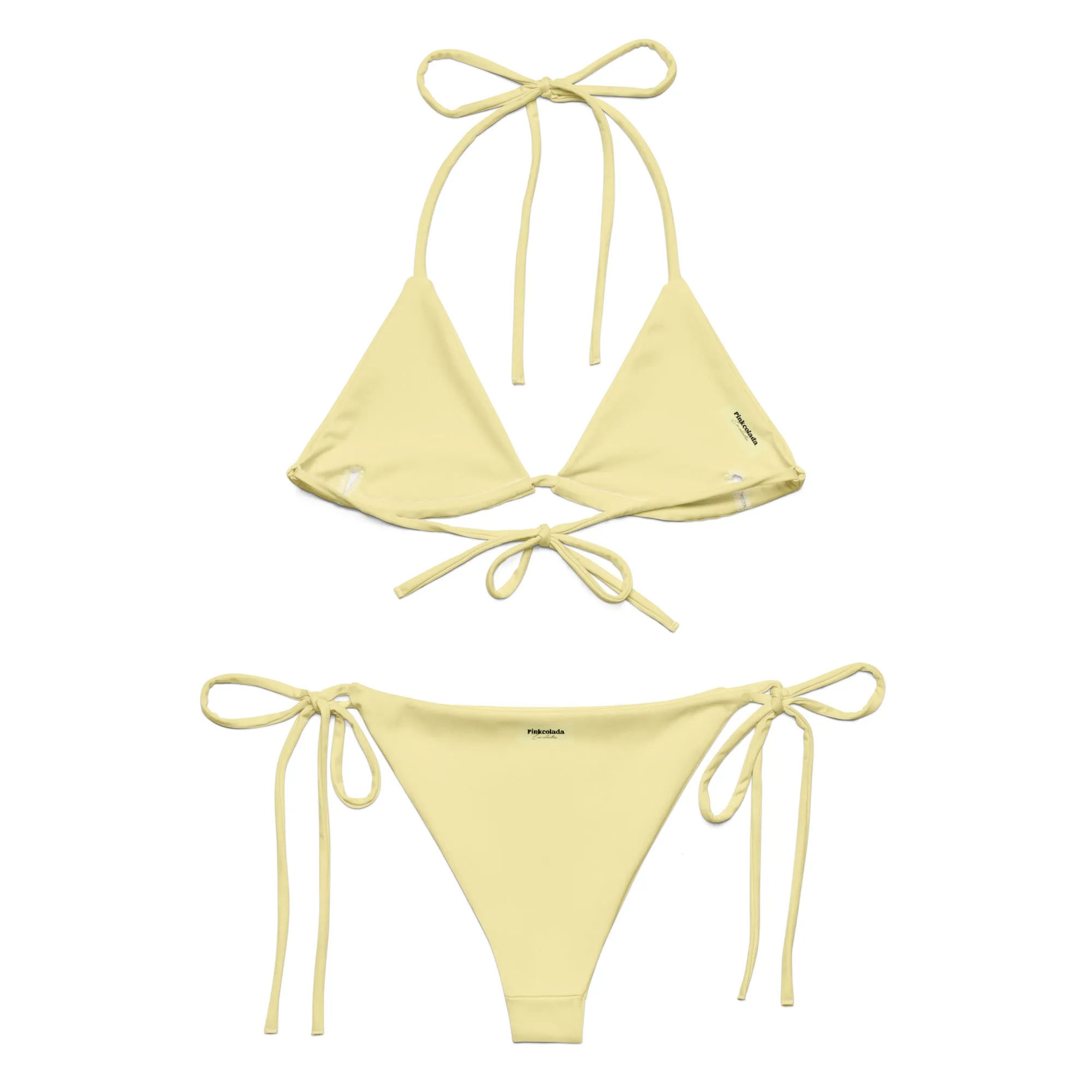 STRING BIKINI SET ECO - BANANA
