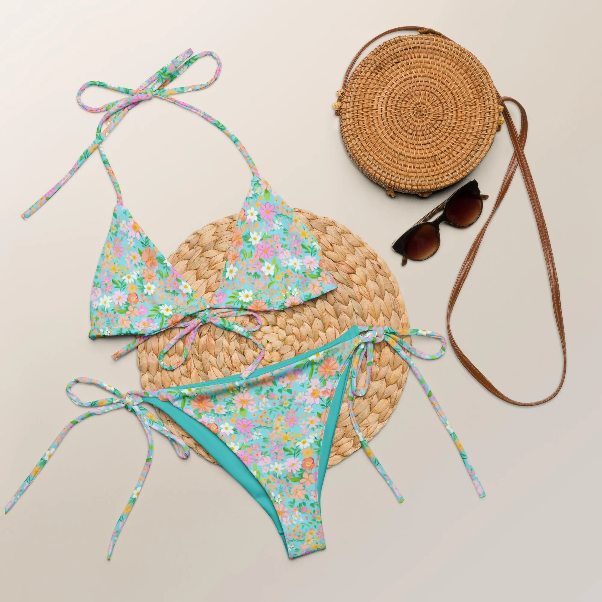 STRING BIKINI SET ECO - CAICOS FLORALS
