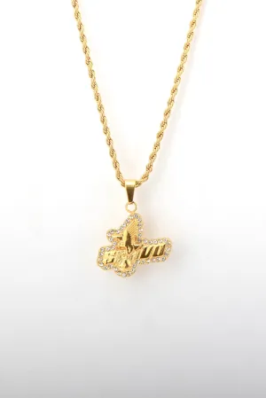 SUAVO GOLD EAGLE PENDANT