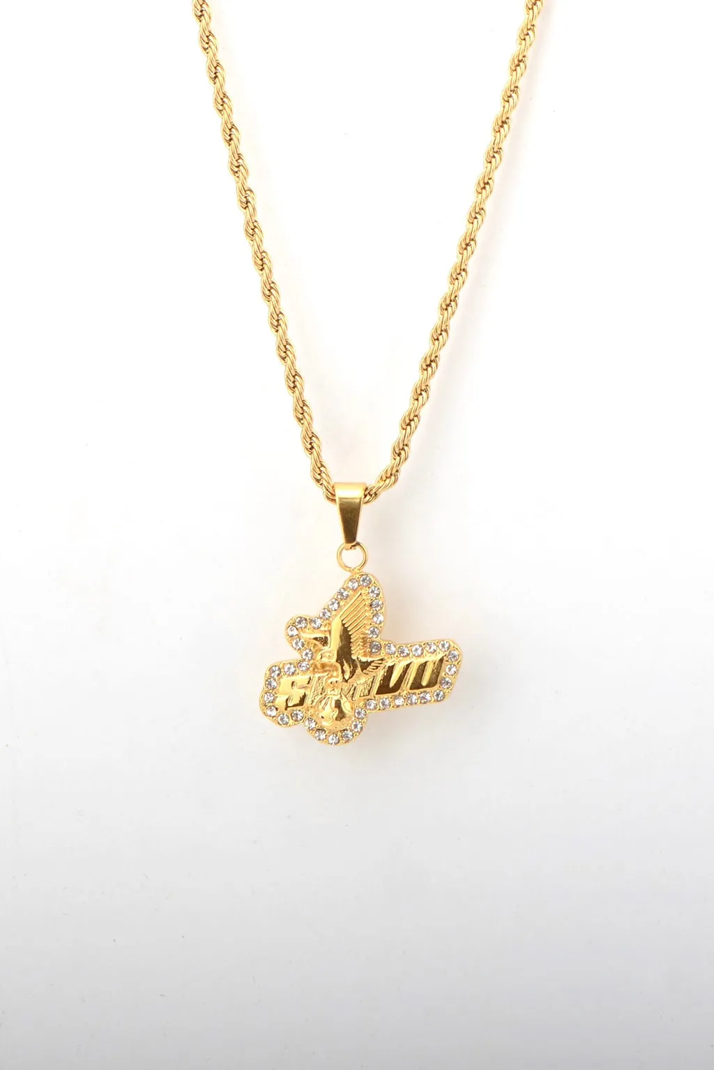 SUAVO GOLD EAGLE PENDANT