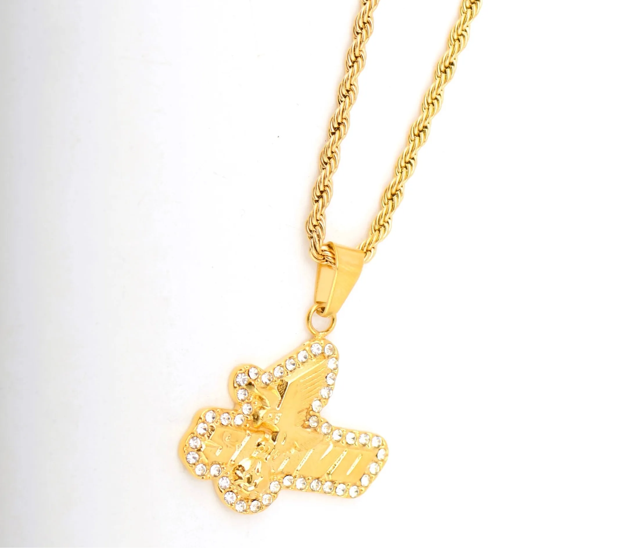 SUAVO GOLD EAGLE PENDANT