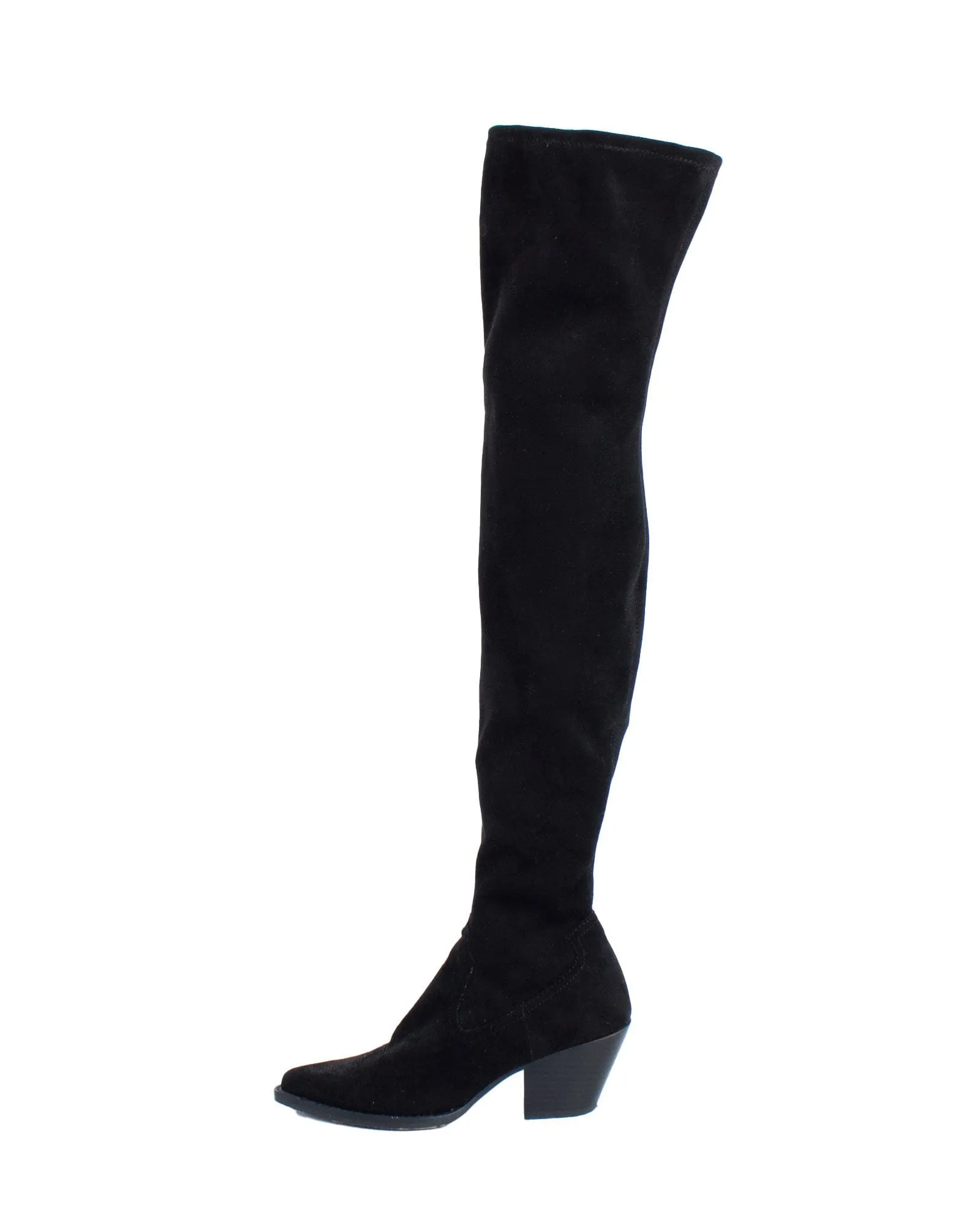 Suede Over The Knee Boots