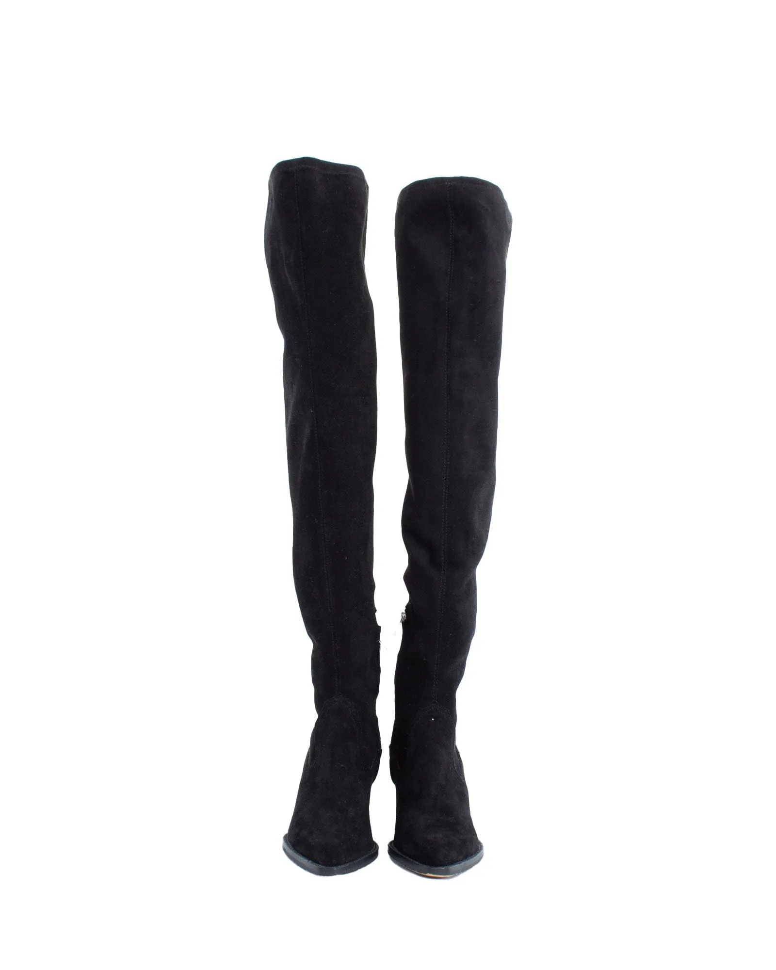 Suede Over The Knee Boots