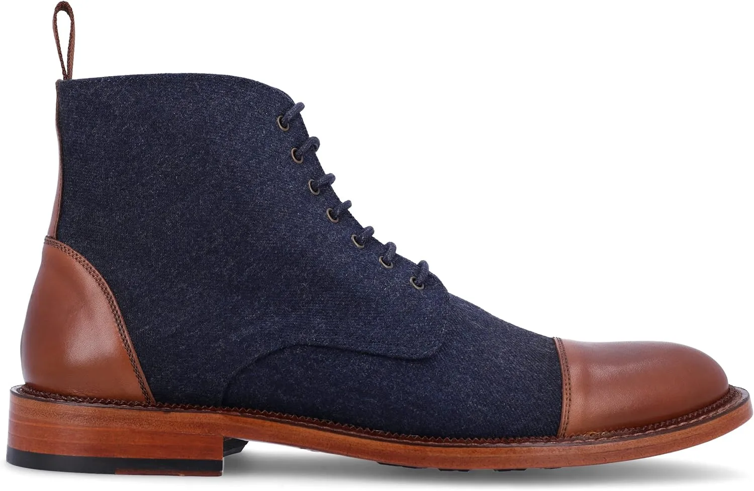 TAFT Jack Boot Handcrafted Leather and Wool Mens Dress Boot
