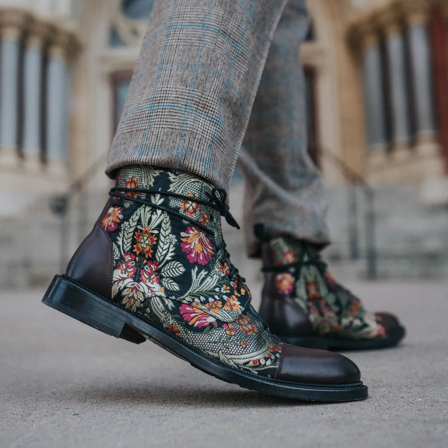 TAFT Jack Boot Handcrafted Leather and Wool Mens Dress Boot