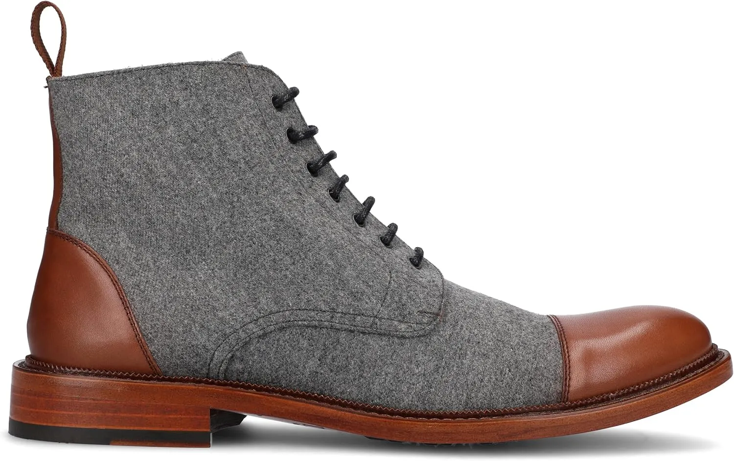 TAFT Jack Boot Handcrafted Leather and Wool Mens Dress Boot