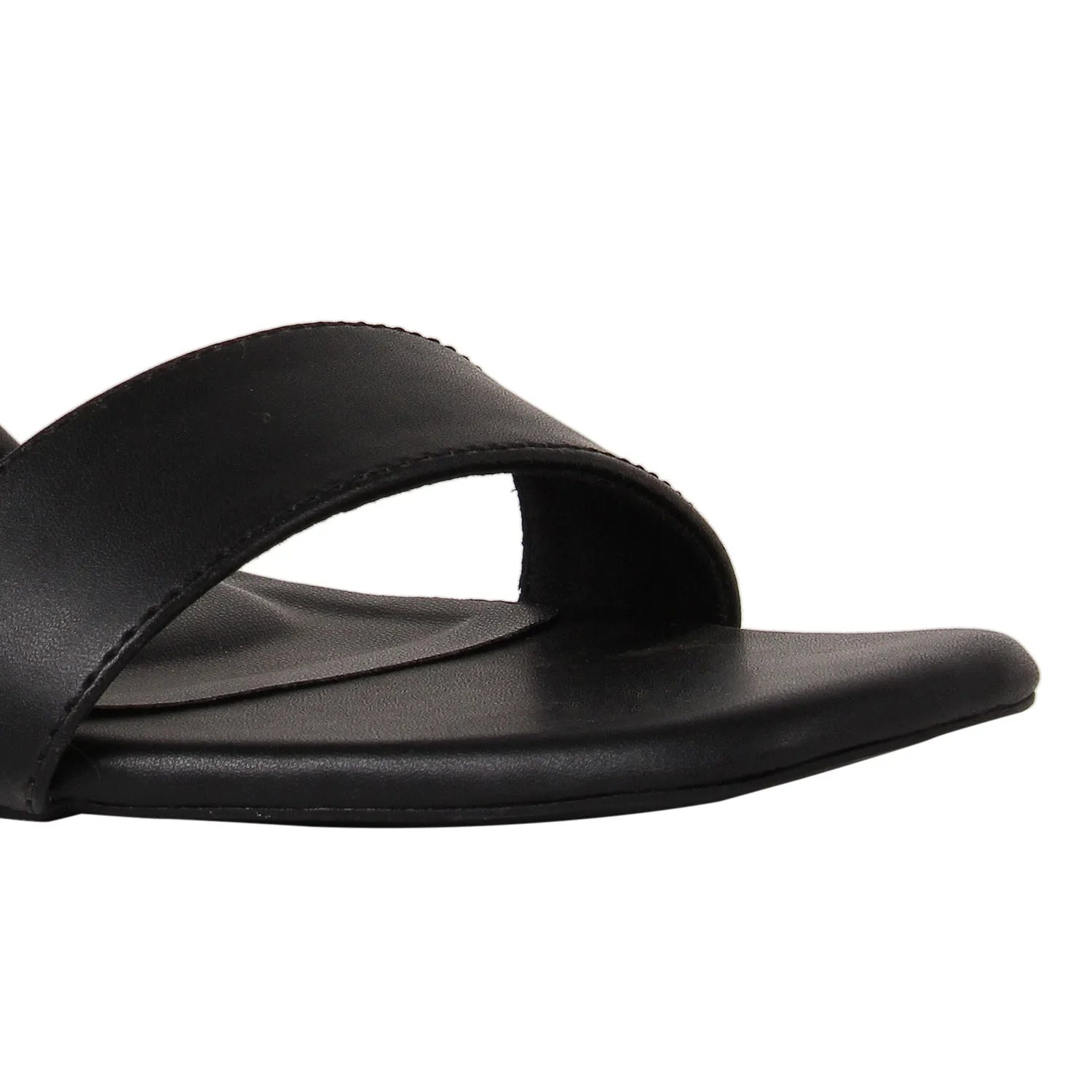 Tao Paris Kya 10020-04 Black Solid Heels