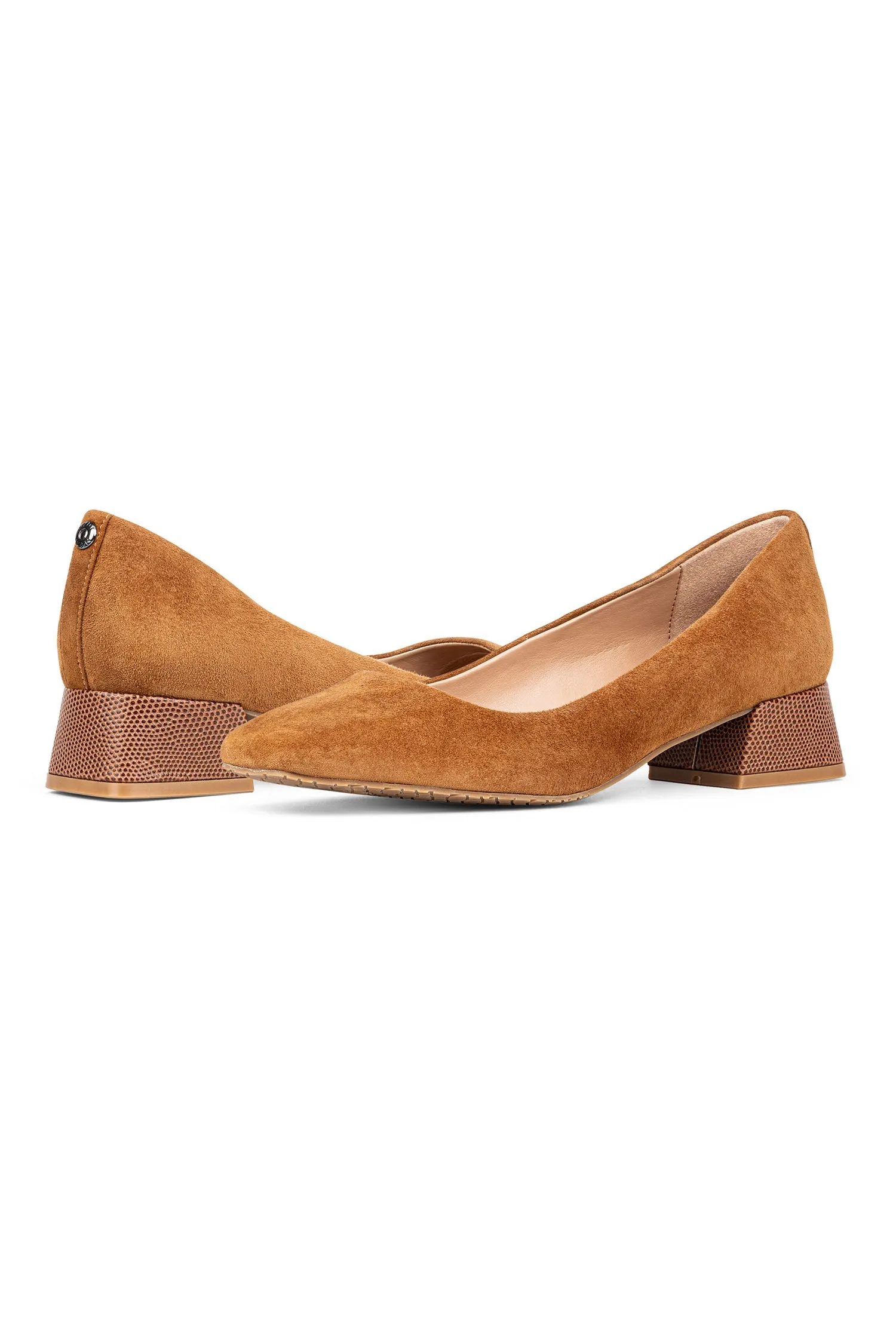 Teddie Pumps - Cognac