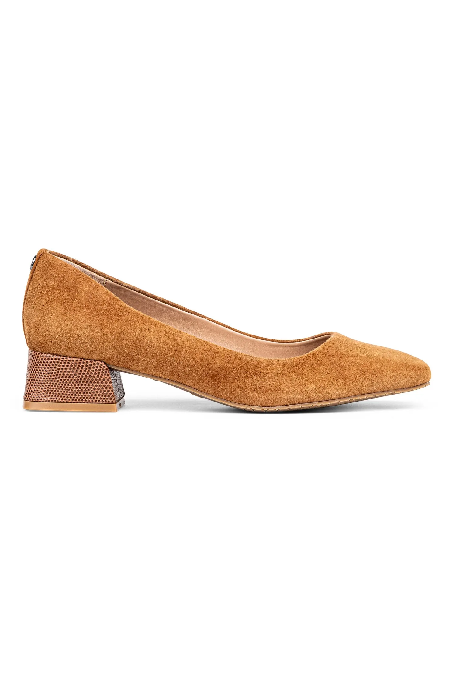 Teddie Pumps - Cognac
