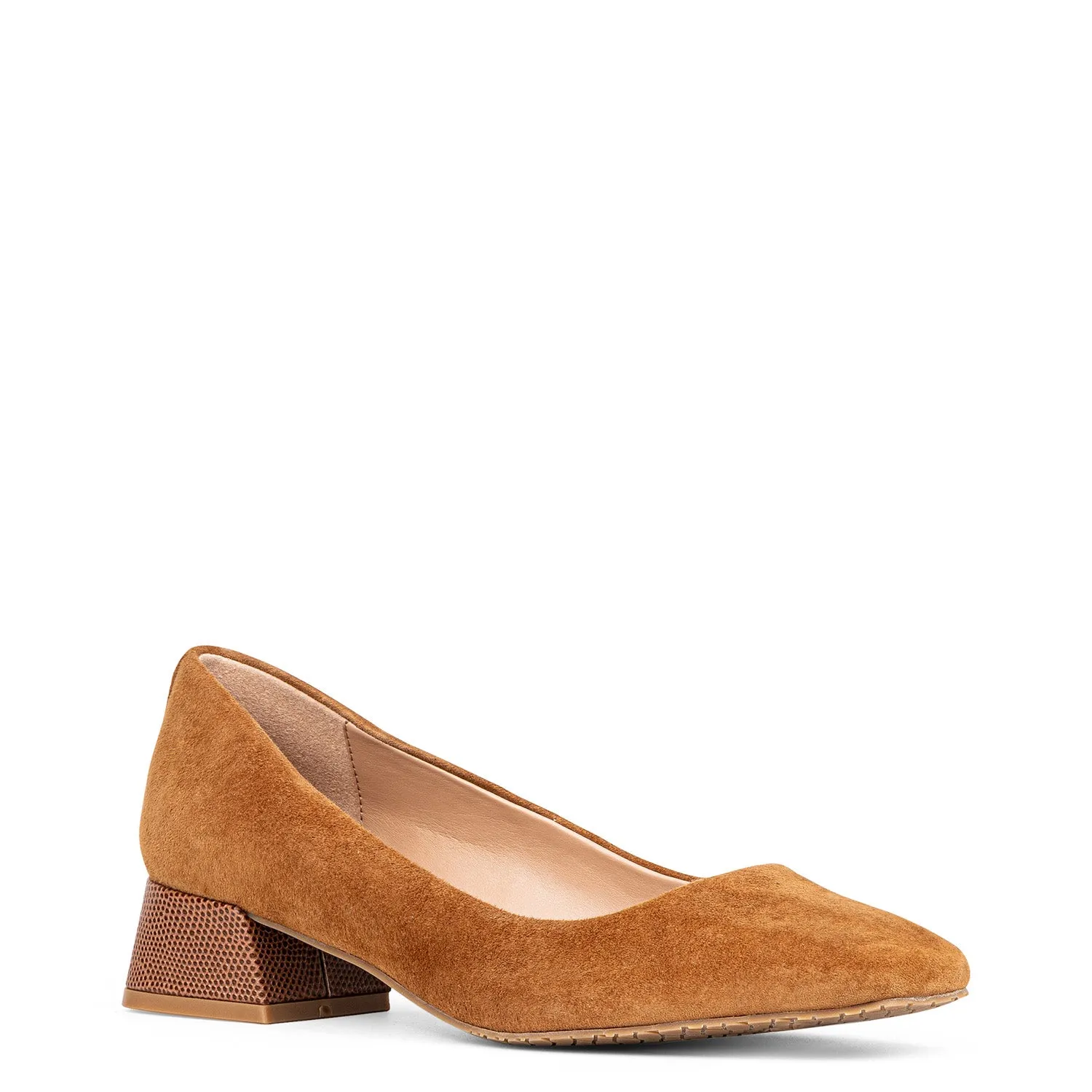Teddie Pumps - Cognac