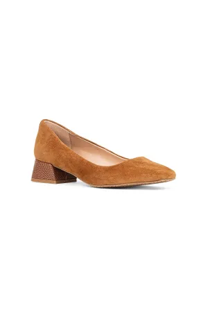 Teddie Pumps - Cognac