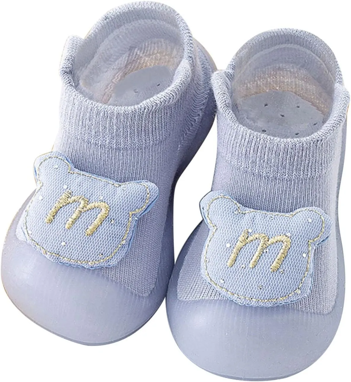 Tennis Shoes Girls Size 5 Infant Toddler Shoes Little Child Socks Cute Animal Lightweight Walking Shoes Baby