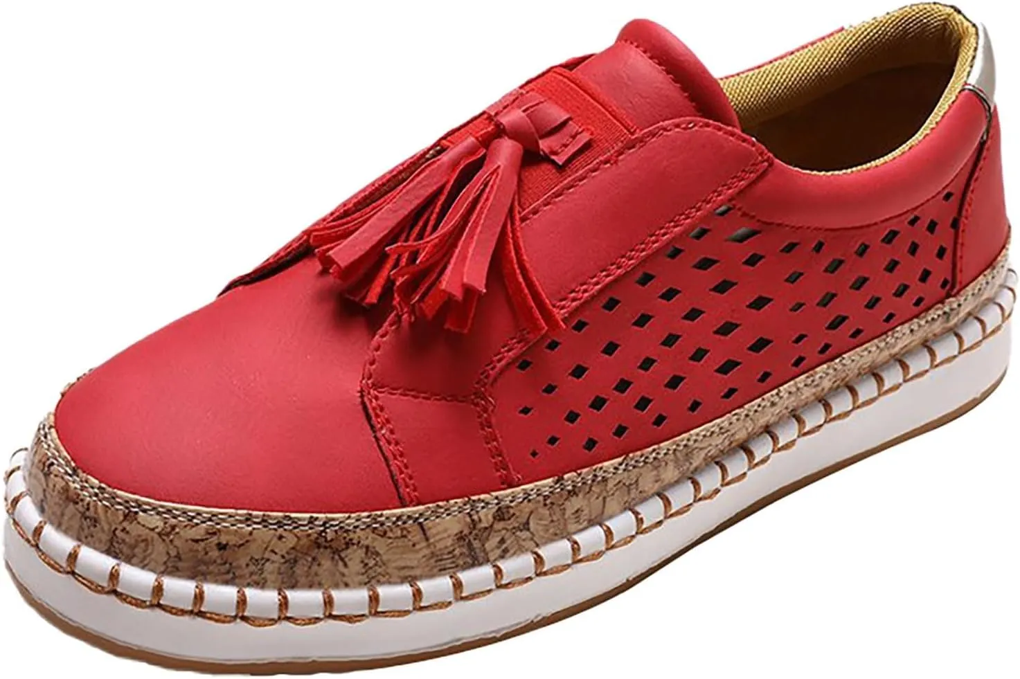 Tennis Shoes Women Lether Dress Casual Shoes Fashion Sneakers 2025 Women's Woven Orthopedic Breathable Soft Brown Tennis Shoe Cross Trainer Shoe