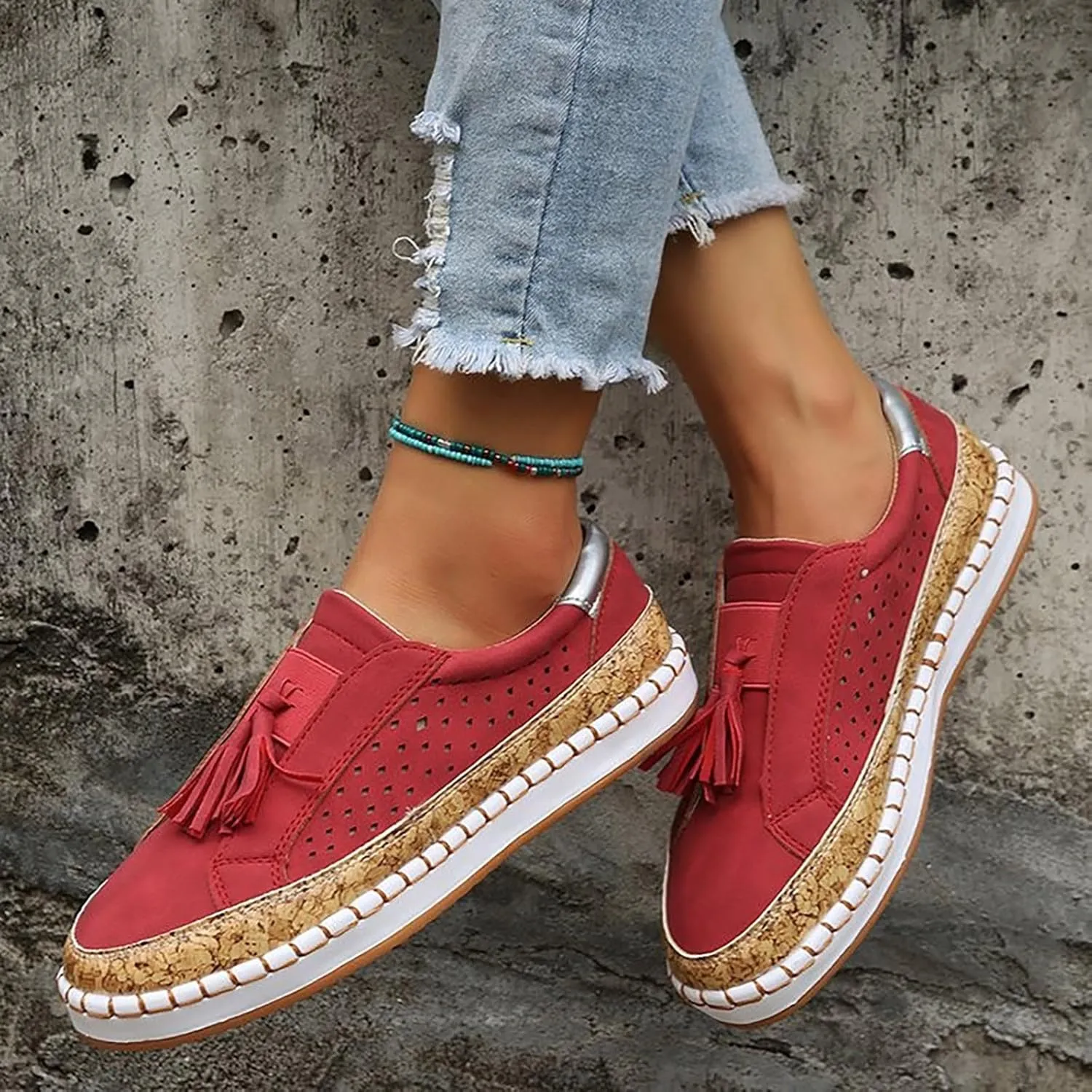 Tennis Shoes Women Lether Dress Casual Shoes Fashion Sneakers 2025 Women's Woven Orthopedic Breathable Soft Brown Tennis Shoe Cross Trainer Shoe