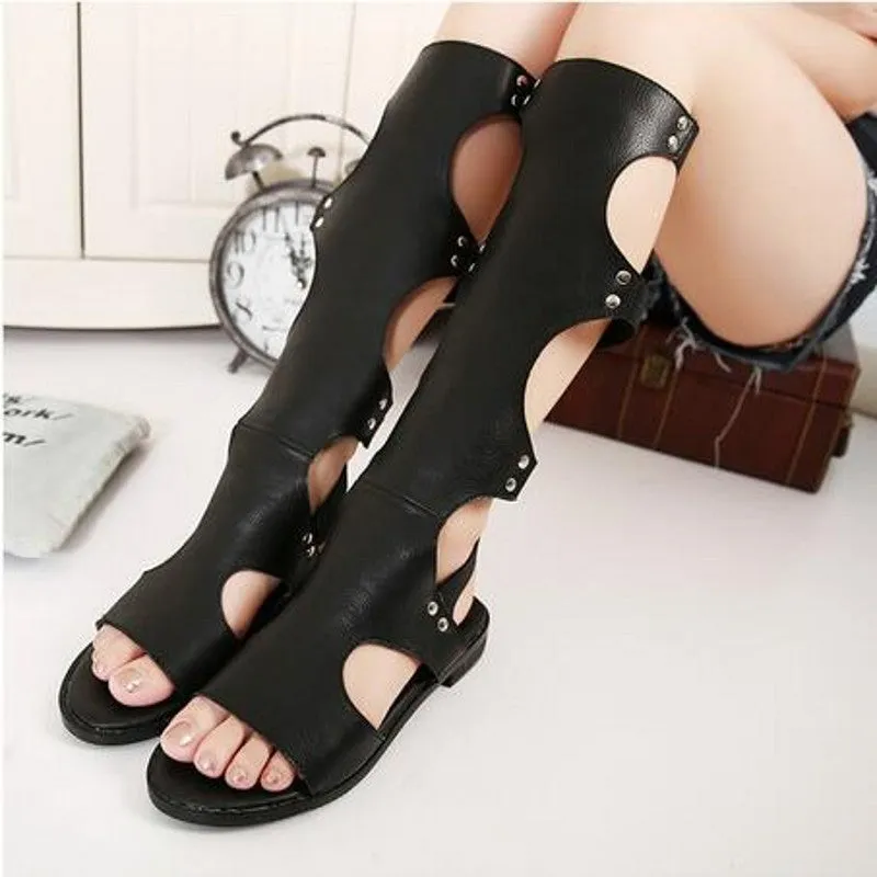 The Knee high Gladiator sandals