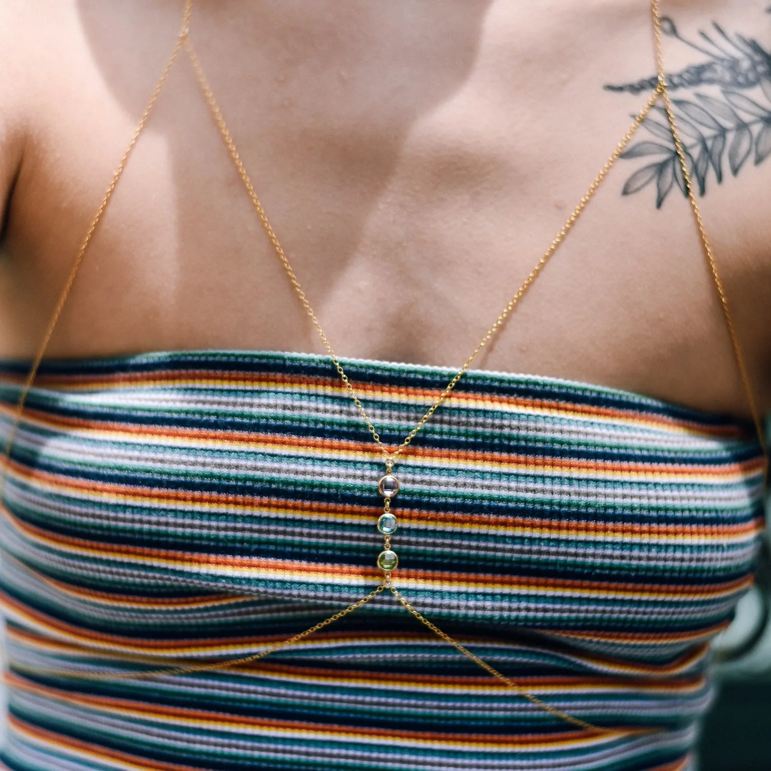 The "Taste The Rainbow" Bra Body Harness