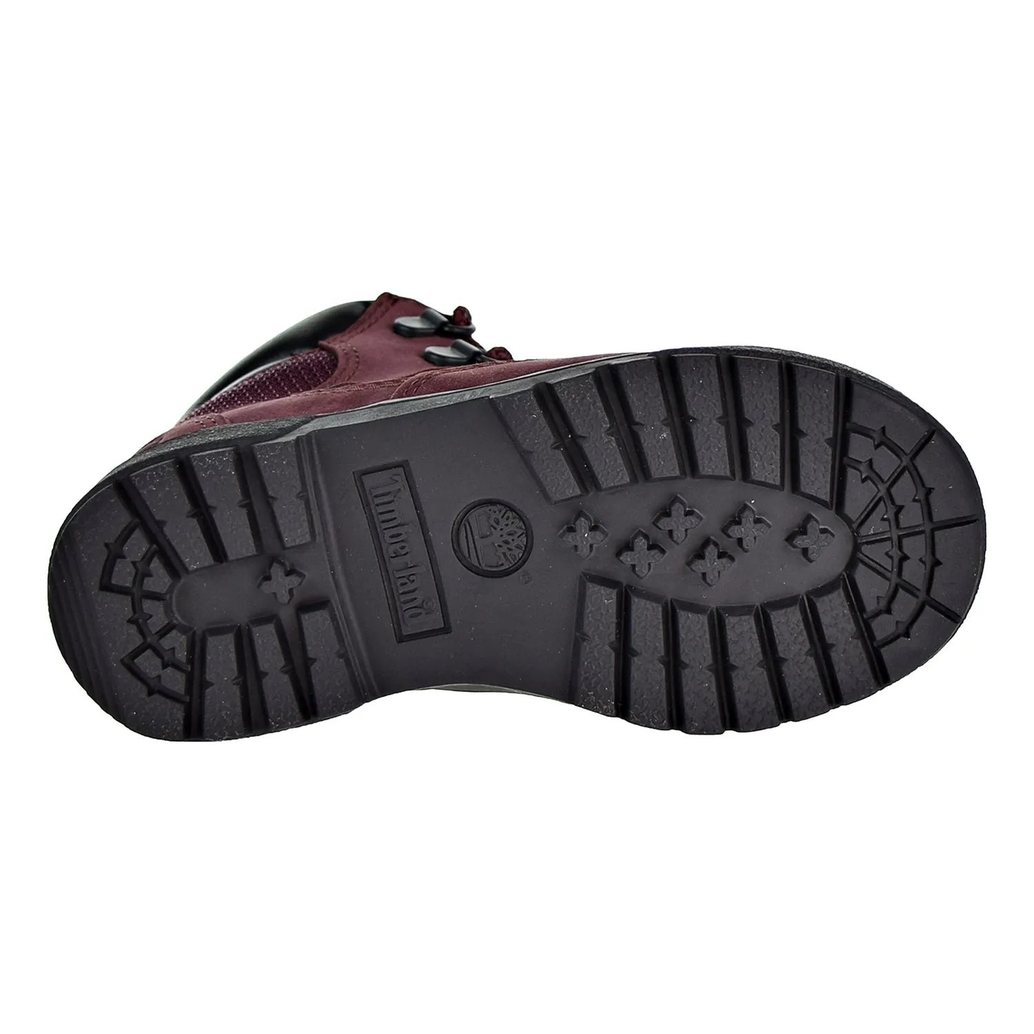 Timberland 6 Inch Field Toddler's Boots Burgundy