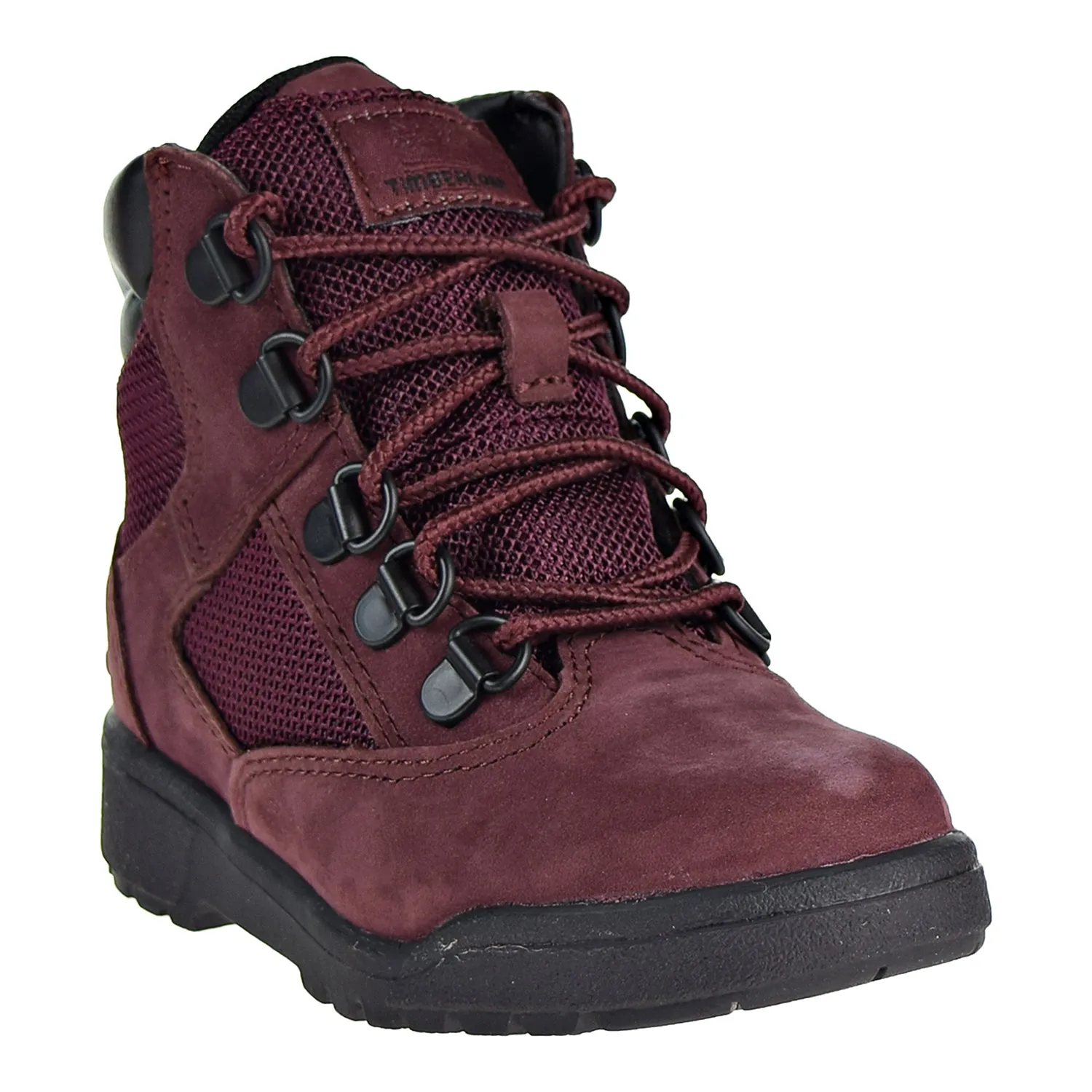 Timberland 6 Inch Field Toddler's Boots Burgundy