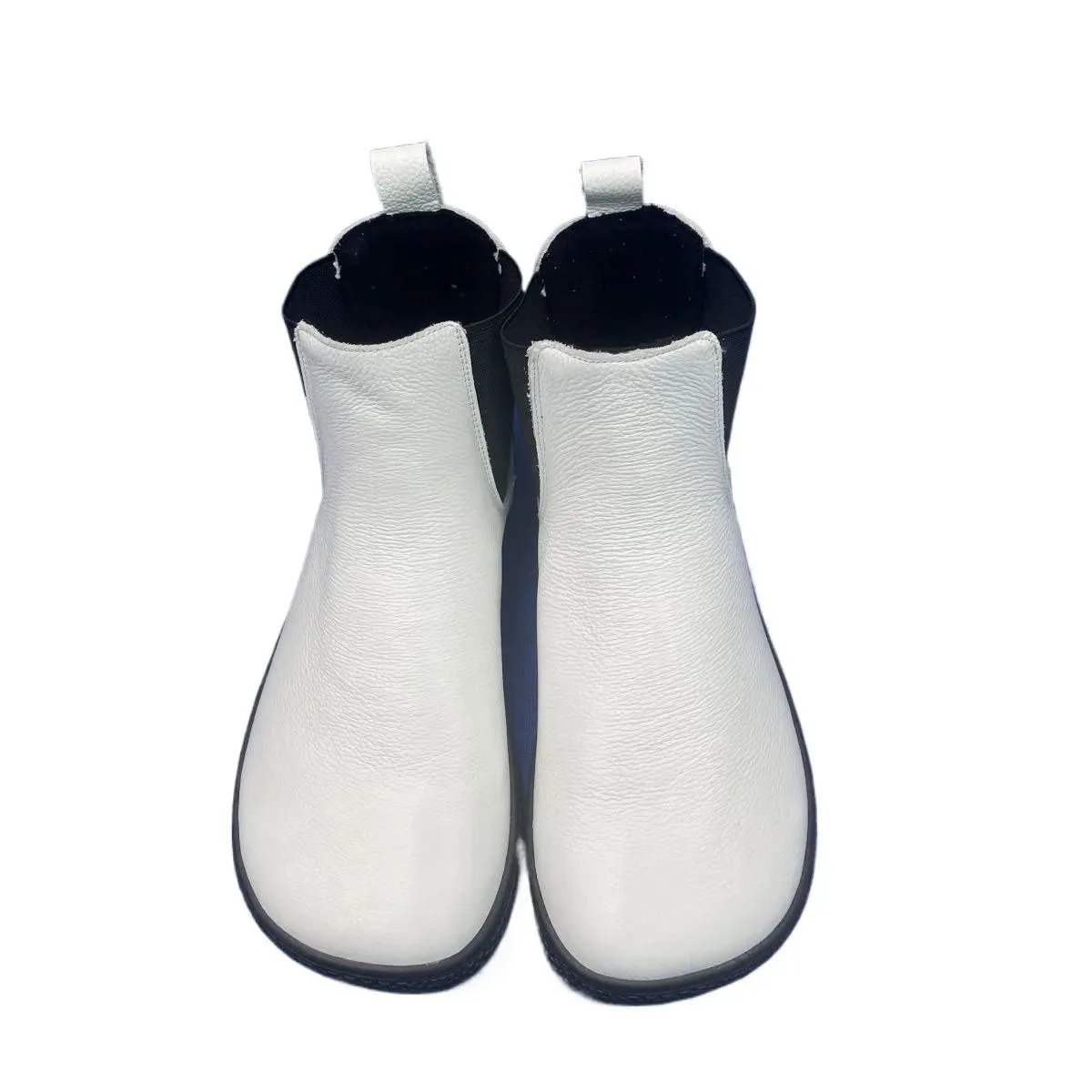 Tipsietoes Chelsea Barefoot Genuine Leather Boots With Wool Lining