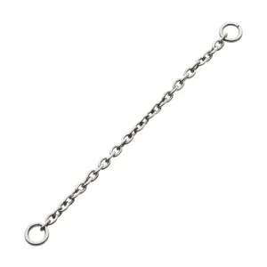 Titanium Rolo Chain